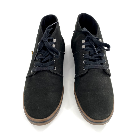 Vans Sneakers Womens Sz 10 Black Camryn Slim‎ Canvas Chukka Mid Top Skate Shoes - Picture 7 of 8